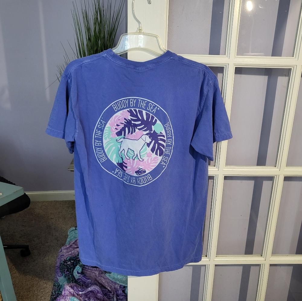 Buddy by the Sea tee M - Picture 3 of 4